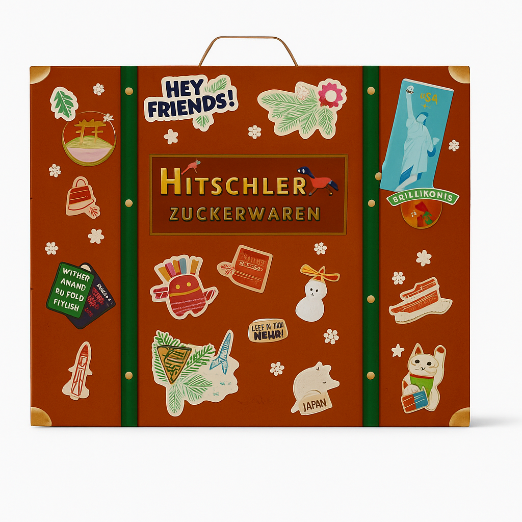 Hitschler Adventskalender 2025 Limited Edition – „Hitschies Around the World“